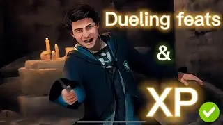 Hogwarts legacy - The quickest and easiest way to complete dueling feats (XP farm) level up fast