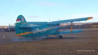 Flight with An-2 (HA-MEA) at LHGD