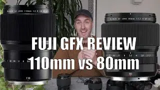 Fuji GF 110mm vs 80mm - Candid Comparison