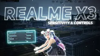 REALME X3 GYROSCOPE SENSITIVITY | 5 Finger Claw Control 2022 | BGMl