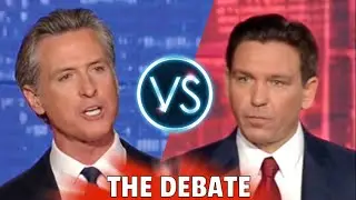 DeSantis vs Newsom Debate Train Wreck Last Night