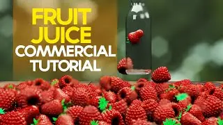 Fruit Juice Commercial_Tutorial - Tyflow x Vray