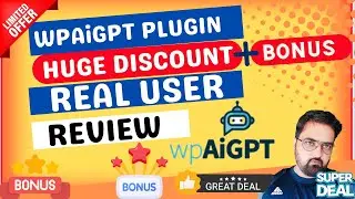 WP AiGPT Review | WP AiGPT Demo And | WP AiGPT Bonus 🎁👇