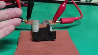 BATTERY:  Molicel P45B cells Copper Busbars Heat and Resistivity Test