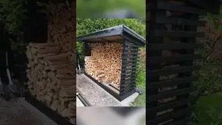 Дровница из дерева 🪵