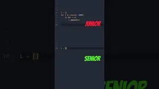 Junior VS Senior 👨‍💻 