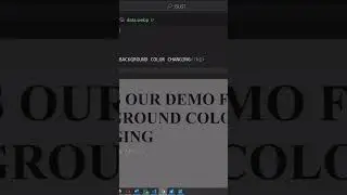 How to change background colour in html