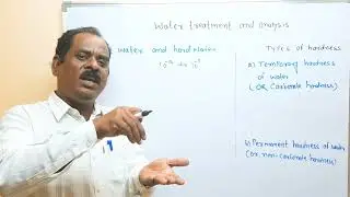 Lec.1 Water Treatment and Analysis |Polytechnic  2nd semester |MSBTE |F.Y.diploma |Applied chemistry
