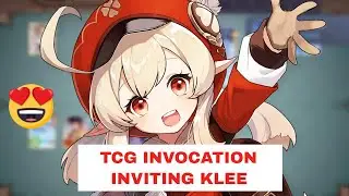 Genshin Impact Klee: Inviting Klee TCG Game
