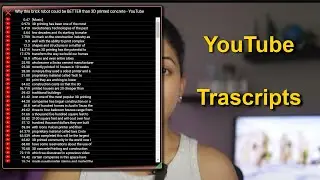 Bring Back YouTube Transcripts