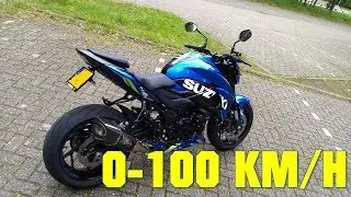 2019 Suzuki GSX-S750 A2 35kW 0-100 KMH 0-60 MPH from idle