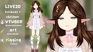 【LIVE2D MODEL SHOWCASE】@Almondykoffee