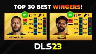 Top 30 Best Wingers In Dream League Soccer 2023! ⚡💨