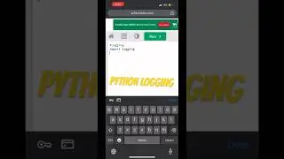 Python Programming: Python Logging 
