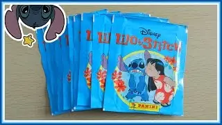 Opening Lilo & Stitch Panini Stickers