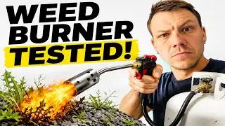 I Burned My Driveway Clean – Weed Torch Review & Test