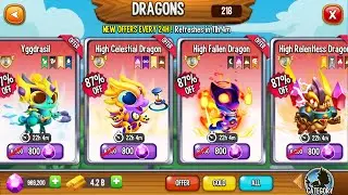 I Get every HEROIC DRAGONS in Dragon City 2021 😍