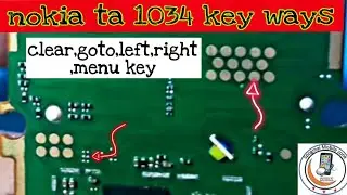 Nokia ta 1034 keypad  ways