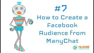 Chatbot Tip #7 How to Create a Facebook Audience from ManyChat Subscriber List