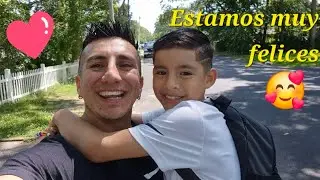 Visito a mi hijo en Estados Unidos luego de 1 año