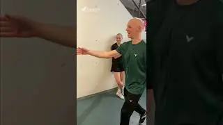 Nye navneskilte på stabstavlen på det Nationale Elite Træningscenter