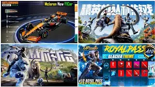BGMI 3.5 UPDATE BUGGY CAR SKIN | A10 FREE ROYAL PASS 1 TO 100 REWARDS IN BGMI | A10 RP UPGRADE GUN