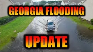 Georgia Flooding Update from Richmond Hill,  still dealing with aftermath from Hurricane Debby