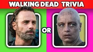 ARE YOU A REAL WALKING DEAD FAN?!?! Try This Trivia 😱🧟
