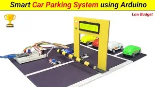 How to make Smart Car Parking System using Arduino || Best Science Project || SKR Electronics Lab
