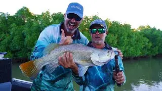 Chook's Epic Barramundi Battle! Will he WIN?
