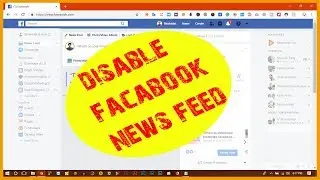 How to disable facebook news feed on chrome- Facebook tips and tricks 2019