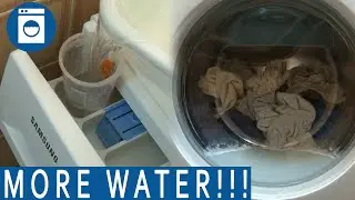 How to make better wash? Add water manually! :)