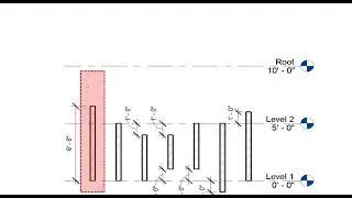 Walls and Levels in Revit