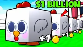 I MADE 1 BILLION BY SELLING ONLY EGGS - ROBLOX - EGG EMPIRE