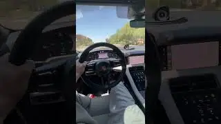 Porsche Taycan Turbo S ACCELERATION POV