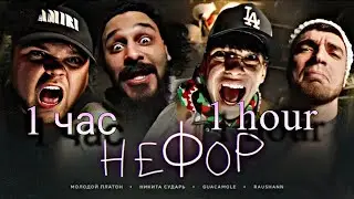 Маладой Платон, Никита Судрь, GUACAMOLE, RavshanN - Нефор | 1 час | 1 hour |