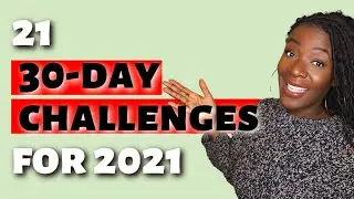 30 Day Challenge Ideas for 2025 | Build New Habits | Self Improvement and Development