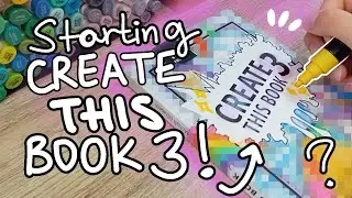 IT'S FINALLY HERE! Starting Create This Book 3!🎨 {ASMR unboxing, decorating the cover & more! }