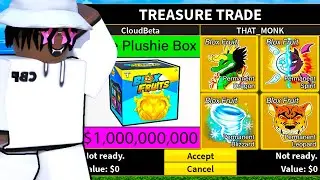 Trading Blox Fruit PLUSHIES For Permanet Kitsune...