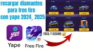 COMO RECARGAR DIAMANTES PARA FREE FIRE CON YAPE ACTUALIZADO