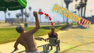 PRANK TABOK KEPALA BOTAK (GTA V)