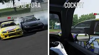 DALE PORTADA!!🔥(Vídeo curto) #drift #assettocorsa #shorts #r34
