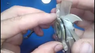 How to lubricate a video card cooler