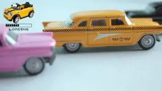 Soviet GAZ-13 "Chaika" Toy car motorcade | Loading review