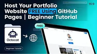 Deploy Your Portfolio Website FREE on GitHub Pages | No Hosting Cost