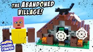 LEGO Minecraft The Abandoned Village & Skeleton Dungeon Sets Build Review