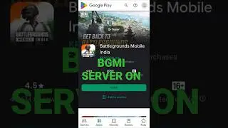 BGMI SERVER ON😍😀||iPhone 13 HDR +EXTREME 60 FPS #bgmiindia #bgmi #pubg