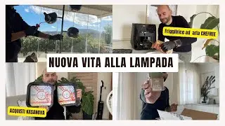 NUOVA VITA ALLA LAMPADA - CARNE INCHIAPPETTATA 😅 - ACQUISTI KASANOVA - UNBOXING - Vlog