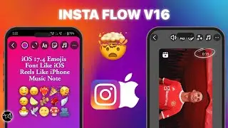 iOS 17.4 New Emojis with iOS Fonts 🔥 | InstaFlow V16 New update 🫂