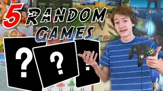 Playing 5 Random Video Games
